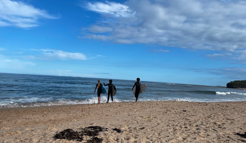 Taking kids from screens to the surf